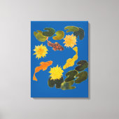Canvas Print - Koi unter den Lippenstift Leinwanddruck (Vorderseite)