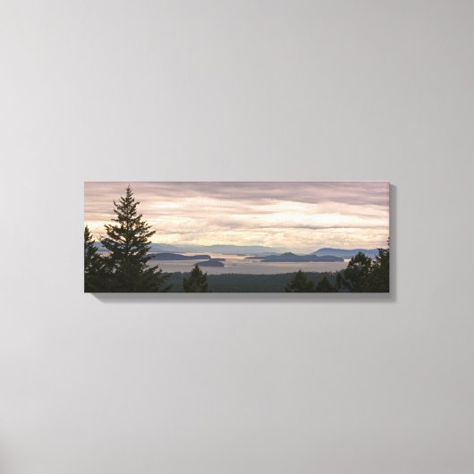 Canvas Print, kundenspezifisch: San Juan Islands P Leinwanddruck (Vorderseite)