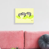 Canvas Print: Liebe Leinwanddruck (Insitu (Wohnzimmer))