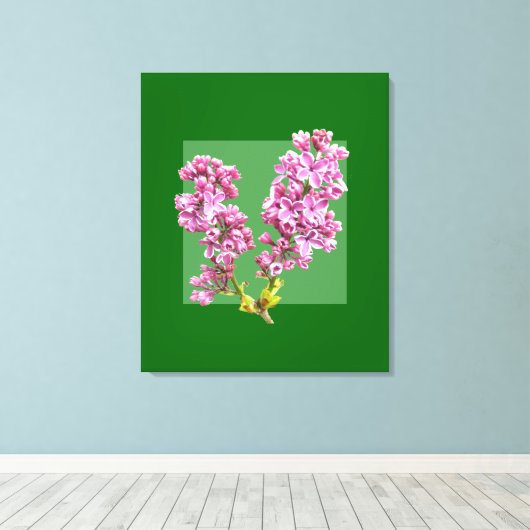 Canvas Print - Lilacs Leinwanddruck (Insitu (Holzboden))