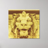 Canvas print - Löwenkopf Leinwanddruck (Vorderseite)
