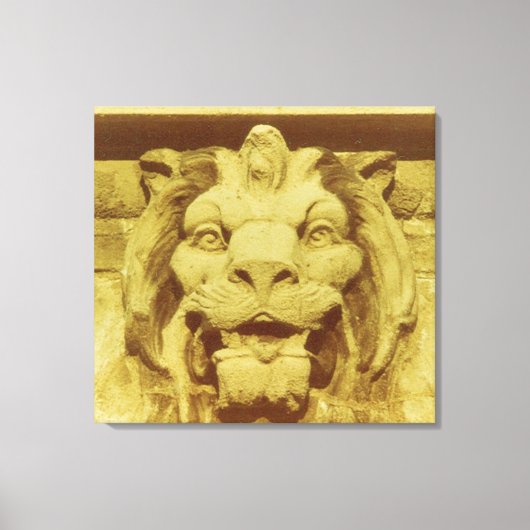 Canvas print - Löwenkopf Leinwanddruck (Vorderseite)