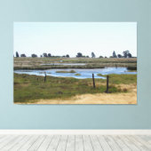 Canvas Print - Marshland Water Leinwanddruck (Insitu (Holzboden))