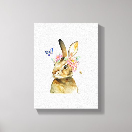 Canvas Print - Miss Hare Leinwanddruck (Vorderseite)