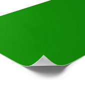 Canvas Print mit der Flagge Indiens Poster (Ecke)