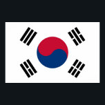 Canvas Print mit der Flagge Südkoreas Poster<br><div class="desc">Fügen Sie Ihrem Wanddekor eine beeindruckende Touch südkoreanischen Stolzes hinzu, mit unserem exklusiven Leinenprint unter der Flagge Südkoreas! Dieses mit viel Liebe zum Detail gestaltete Leinwand ist mehr als nur ein Kunstwerk, es ist ein Fest des südkoreanischen Kulturerbes und des kulturellen Stolzes. Das lebendige Design zeigt die ikonische südkoreanische Flagge...</div>