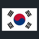 Canvas Print mit der Flagge Südkoreas Poster<br><div class="desc">Fügen Sie Ihrem Wanddekor eine beeindruckende Touch südkoreanischen Stolzes hinzu, mit unserem exklusiven Leinenprint unter der Flagge Südkoreas! Dieses mit viel Liebe zum Detail gestaltete Leinwand ist mehr als nur ein Kunstwerk, es ist ein Fest des südkoreanischen Kulturerbes und des kulturellen Stolzes. Das lebendige Design zeigt die ikonische südkoreanische Flagge...</div>