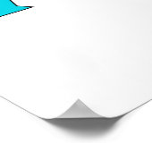 Canvas Print mit Flag der Jungfrau Islands, USA. Poster (Ecke)