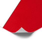 Canvas Print mit Flag von Florida, USA. Poster (Ecke)