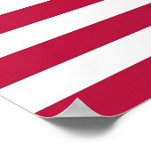 Canvas Print mit Flag von U.S.A. Poster (Ecke)