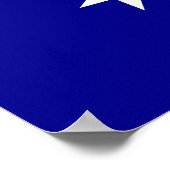 Canvas Print mit Flagge Australiens Poster (Ecke)