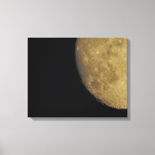 Canvas Print mit nahem Moon Leinwanddruck (Vorderseite)