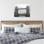 Canvas Print mit Tower Bridge über die Themse Leinwanddruck (Insitu (Schlafzimmer))
