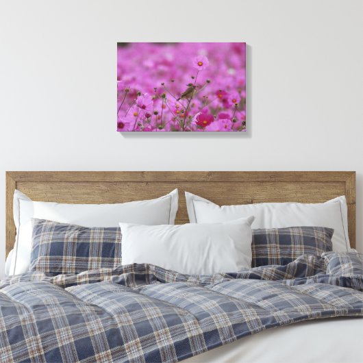 Canvas Print - Morning Glory Leinwanddruck (Insitu (Schlafzimmer))