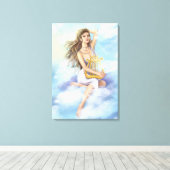 Canvas Print Muse Leinwanddruck (Insitu (Holzboden))