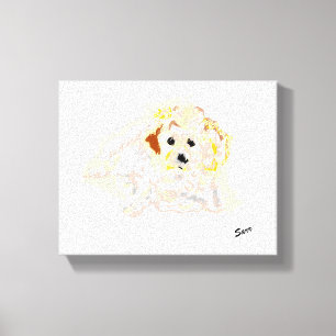Canvas Print : Neugierig Leinwanddruck