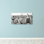 Canvas Print - New York City Skyline Leinwanddruck (Insitu (Holzboden))