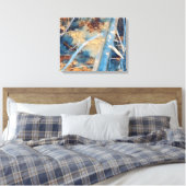 Canvas Print of Driftwood Leinwanddruck (Insitu (Schlafzimmer))