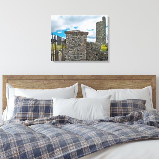 Canvas Print Old Kilcullen Leinwanddruck (Insitu (Schlafzimmer))