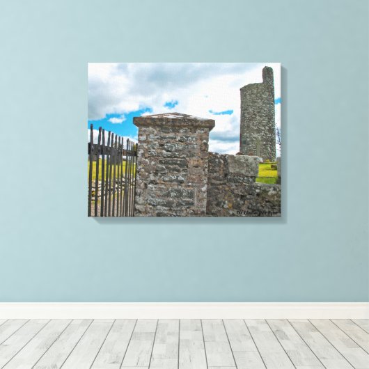 Canvas Print Old Kilcullen Leinwanddruck (Insitu (Holzboden))