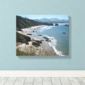 Canvas Print Oregon Coast Leinwanddruck (Insitu (Holzboden))
