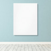 Canvas Print Portrait Laden Sie Ihr Design hoch Leinwanddruck (Insitu (Holzboden))