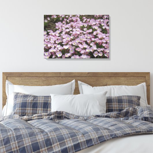 Canvas Print - Primrose Blüten Leinwanddruck (Insitu (Schlafzimmer))