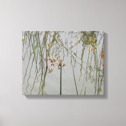 Canvas Print - Reflektionen des Wassers Leinwanddruck (Vorderseite)
