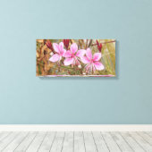 Canvas print - Rosa Guara Leinwanddruck (Insitu (Holzboden))