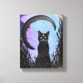 Canvas Print - Schwarzer Zauber Leinwanddruck (Vorderseite)
