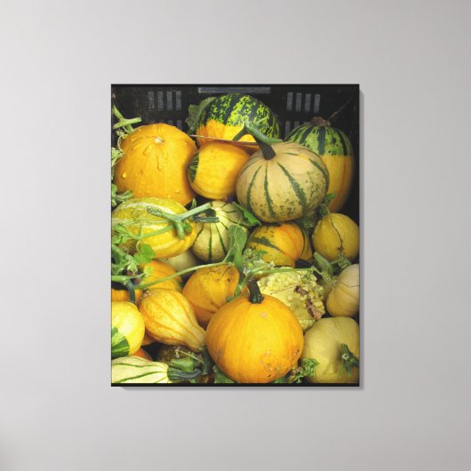Canvas print - Sommerquash Leinwanddruck (Vorderseite)