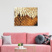 Canvas Print - Sonnenblumensaat Leinwanddruck (Insitu (Wohnzimmer))