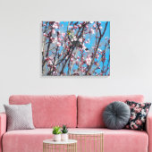 Canvas Print - Springtime Sparrow Leinwanddruck (Insitu (Wohnzimmer))