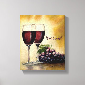 Canvas Print - "Start to Finish" Leinwanddruck