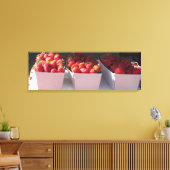 Canvas Print - Strawberry Baskets Leinwanddruck (Insitu (Wohnzimmer))