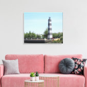 Canvas Print - Suisun Harbor Lighthouse (hrz) Leinwanddruck (Insitu (Wohnzimmer))
