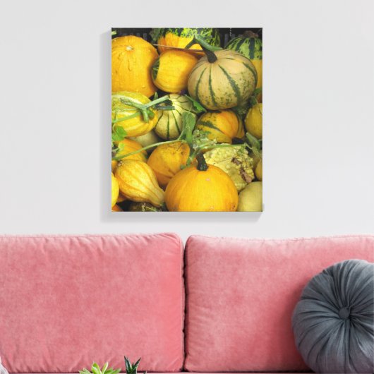 Canvas Print - Summer Squash 1 Leinwanddruck (Insitu (Wohnzimmer))