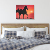 Canvas Print "Tuff Stuff" Malerei Leinwanddruck (Insitu (Schlafzimmer))
