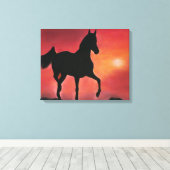 Canvas Print "Tuff Stuff" Malerei Leinwanddruck (Insitu (Holzboden))