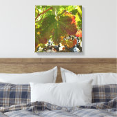 Canvas print - Weinreben Leinwanddruck (Insitu (Schlafzimmer))