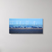 Canvas print - Windfarm on Delta Leinwanddruck (Vorderseite)