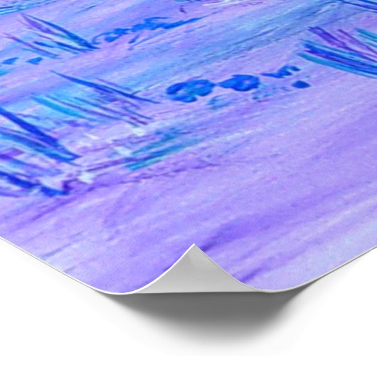 Canvas Print - Yoga Night Poster (Ecke)