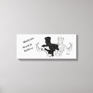 Canvas Prints : Body Builders Leinwanddruck