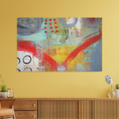 Canvas Prints - Crossroads Abstrakt Leinwanddruck (Insitu (Wohnzimmer))