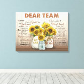 Canvas Prints für Office Leinwanddruck (Insitu (Holzboden))