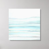 Canvas Printwerbung am Strand Leinwanddruck (Vorderseite)