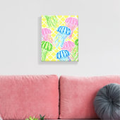 Canvas tropical Jellyfish Pattern Leinwanddruck (Insitu (Wohnzimmer))