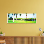 Canvas tropical Trees Print Leinwanddruck (Insitu (Wohnzimmer))