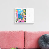 "Canvas Wall Art with Elegant Calligraphy – Inspir Leinwanddruck (Insitu (Wohnzimmer))