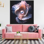 Canvas Wall Art with Shell and Pearl Leinwanddruck (Insitu (Wohnzimmer))